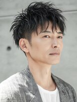 メンズイケメンパラダイス(Men'sイケメンパラダイス)&nbsp;Men'sカットツーブロックフェードビジネス/白髪染め/眉毛