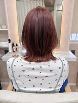 キラーナセンダイ(KiRANA SENDAI)&nbsp;ピンクラベンダー×大人かわいい外ハネミディアム