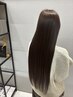 【朝のお手入れを楽に♪大人艶髪】カット+髪質改善ストレート25000→21500