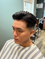 スタンドバーバー 柏(STAND BARBER)&nbsp;リバースセンターパート/ニュアンスパーマ/ダウンバング/柏