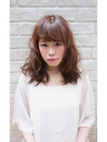 ブラッソヘア(brasso HAIR) シフォンウェーブ×ヘーゼルアッシュ