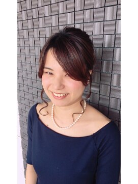 ルシード スタイル レクラ 栄生店(L'UCIDO STYLE L'eclat) 結婚式ゆるふわアレンジ