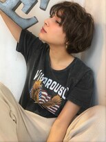 エクー(ECOO)&nbsp;『　アッシュベージュ／ハンサムショート』  ECOO