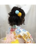 浴衣ヘアアレンジ
