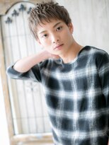 モッズヘア メン 上尾東口店(mod's hair men) ≪mod's men≫ハイトーンの束感フェザーマッシュA