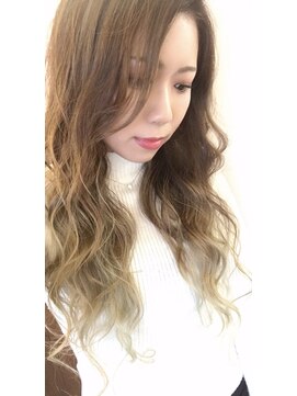 イリヘアー(iri hair) エアータッチカラーとハイライト