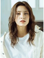 ウイングスガーデン 鶴川(WINGS garden)&nbsp;柔らかなな質感のウェーブロング　鶴川　美容室　ウイングス