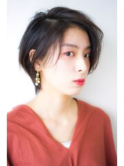 《hair make No.8・中村》大人のショート　フェミニン×ガーリー