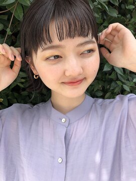 フィルムス 柏(FILMS) 暗めカラー/ショートボブ/マロンベージュ/くすみベージュ/柏