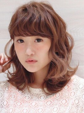 エムスラッシュ たまプラーザ(M.SLASH) 大人かわいい/暖色系カラー/レイヤーミディアム/たまプラーザz2