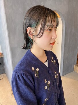 ロティー(loty) 【天神今泉loty】ミントグリーン×外ハネボブ