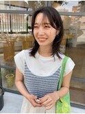 ラフなレイヤーミディ
