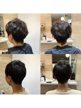 ヘアーリゾート ルアーナ(hair resort LUANA) メンズストレートショート