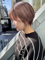 ヌード(NUDE)&nbsp;「NUDE」#前下りショート10代20代30代40代 前髪なしショート