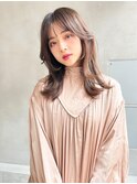ACE 横浜　透け感アッシュ×小顔レイヤー