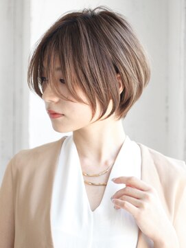 バンプ ギンザ(BUMP GINZA) 美シルエット×立体感×上質大人ショートボブ　村上穂高