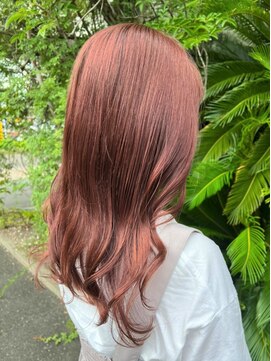 ナカオコアフュール(NAKAO COIFFURE) ハイトーンピンクブラウン