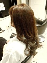 アフィックス ヘア 水天宮前店(affix hair) 透明感カラー×ココアベージュ