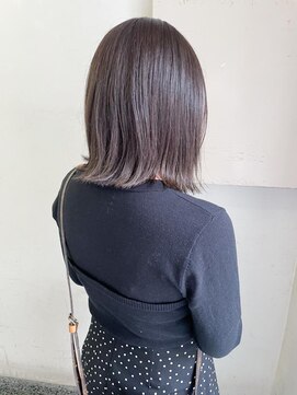 キャンバス バイ ネオリーブ 横浜西口(Canvas by neo.) 切りっぱなしボブ　外ハネボブ　ぱつっとボブ
