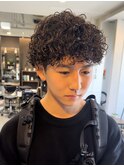 令和のプードル系くるくる男子