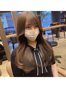 ロンド ラマ 岐阜(Lond bla-ma) 【Lond bla-ma】　レイヤーカット／顔まわり