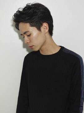 エレン 池袋(ElEn.) 似合わせ小顔カット×アップバング　ショートメンズ