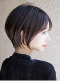 大人可愛いマッシュショートボブウルフカット◎30代40代50代60代