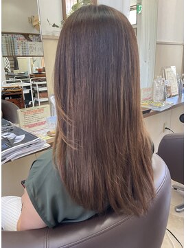 コアフィールフィス(COIFFURE fils) 【見附　今町】髪質改善トリートメント　M3D ストレート　カラー