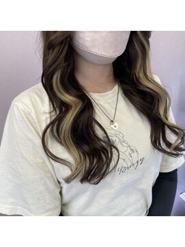 レヴェリー(REVERIE) #プルエクステ#インナーエクステ#イヤリングカラー