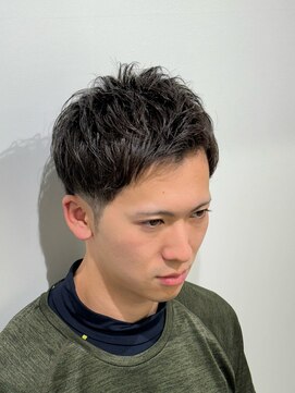 リバティシェアバーバー 銀座2nd(LIBERTY SHARE BARBER) 【大人気】ツーブロスパイキーショート