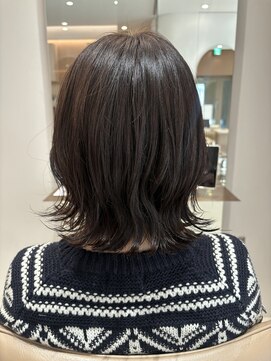 ビオラバイフーガ 綱島(Viola by FUGA) 外ハネ肩上ロブ*インナーナチュラルボブ20代30代40代