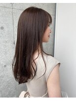 フリーラ 横浜(freera)&nbsp;黒髪/グレーベージュ/レイヤーロング/前髪パーマ[横浜駅]