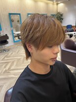 フィッティ 横須賀中央店(fiti) メンズマッシュウルフカット 絶壁改善