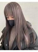 ケアブリーチ×ミルクティーブラウン