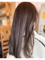 ヘアー ルシア(hair lucia)&nbsp;アプリエカラー×グレージュ