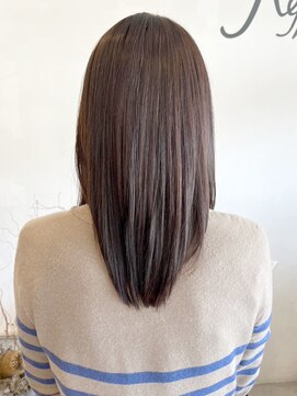 レポヘアー(Repos hair) 大人美人髪質改善ココアベージュ◎艶髪ヘルシースタイル