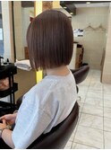 【ぱつっとbob】グレーベージュ　千葉　齊藤容史
