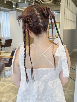 ハイフ(haif) 【haif】ヘアセット カチモリヘア