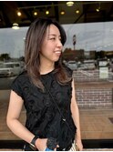グレージュハイライト