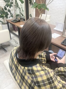 シュガー ヘアアンドネイル 仙台(SUGAR) メンズ＊ブリーチグレージュ