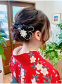 シニヨンアレンジ