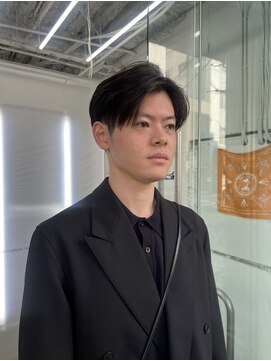 ユイツ メンズ×センターパート