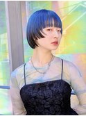 ブルーカラー/デザインカラー/ブリーチ/オンブレ/センター南