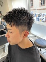 ウィリートーキョー 渋谷(WELLY TOKYO)&nbsp;20代30代メンズ髪型【スパイキーショート】刈り上げメンズカット