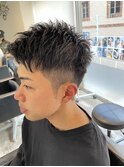 20代30代メンズ髪型【スパイキーショート】刈り上げメンズカット