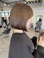 ナンバー(number+)&nbsp;透明感抜群♪ダブルカラーブリーチミルクティーベージュ