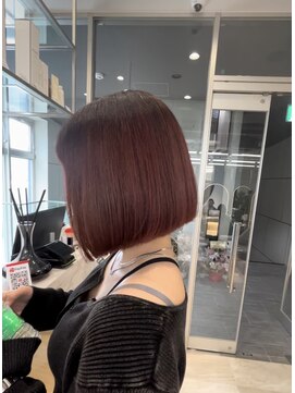 ロンドルピナス 小倉(Lond Lupinus) ブルーブラック/ワイドバング/美髪のススメ/外ハネボブ/北九州