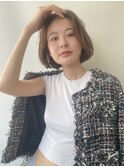 大人ふんわりボブ