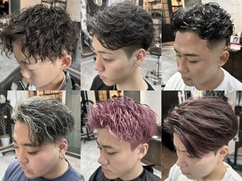 アミーゴ(AMIGO)の写真/【山科駅徒歩3分】ナチュラル～ハードスタイルまで◎理想を叶えてどこから見てもカッコ良くキマる◇