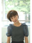 大人可愛い/20代30代40代/小顔/ショート